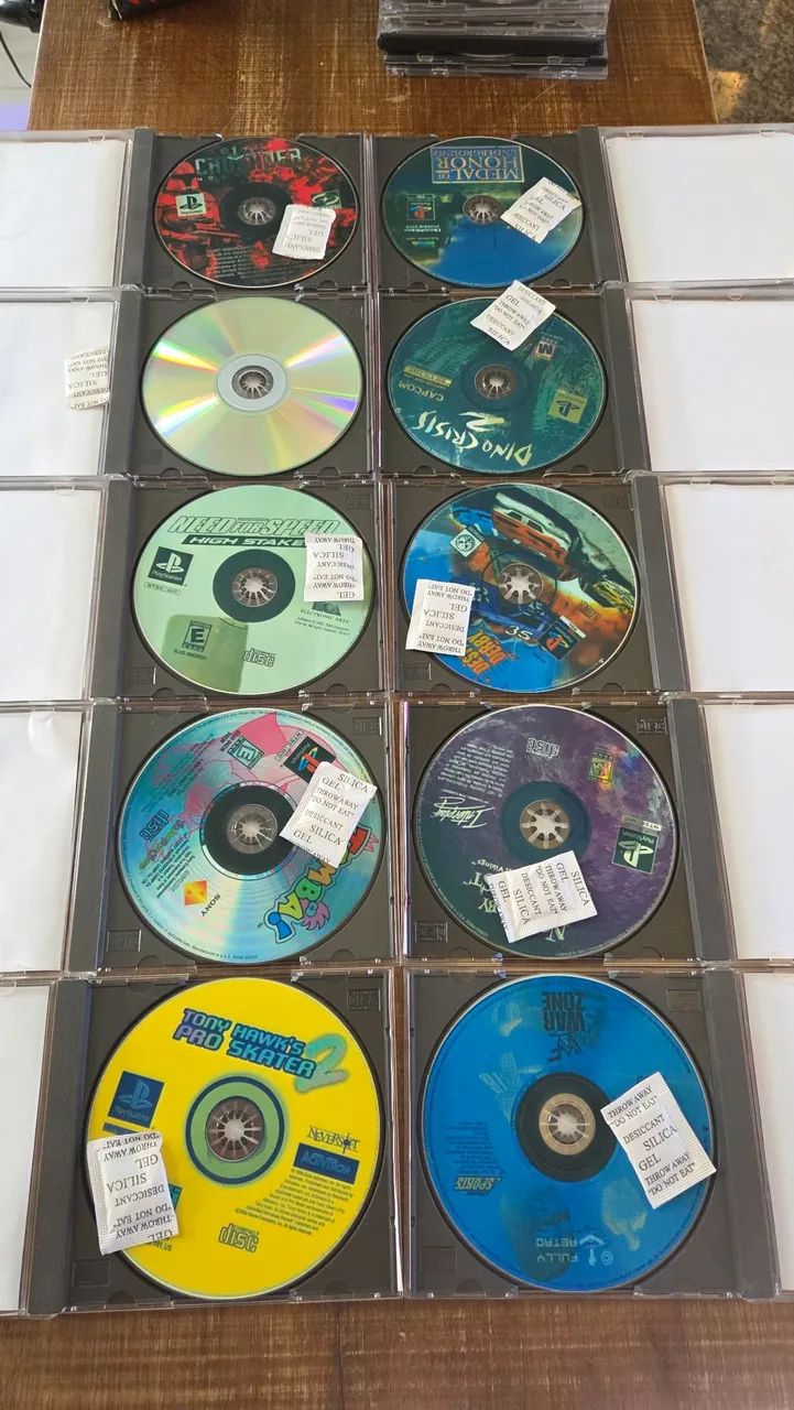 LOTE COM 10 JOGOS DE PLAYSTATION 1  - Foto 2