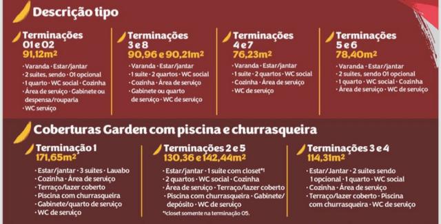Apartamento com 3/4 (2 suítes sendo 1 reversível) - Lançamento com divisão em até 100x - Foto 4