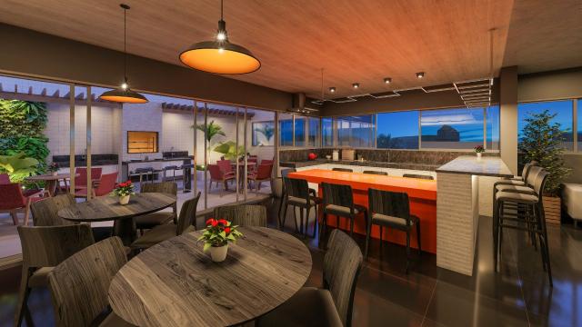 Studio com Varanda Gourmet, Ed RN Studio em Cruz das Almas- em construção - Foto 10