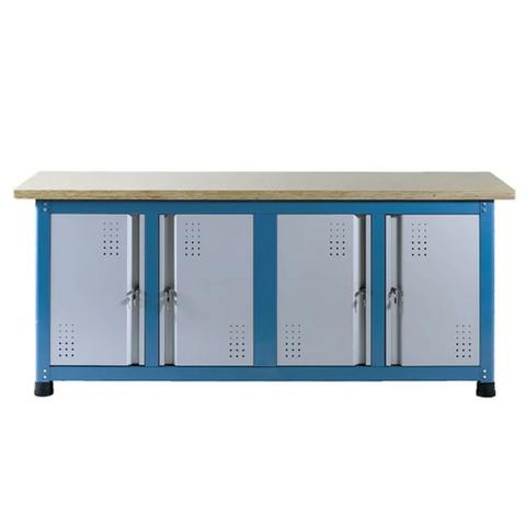 Bancada desmontavel compesado pinus 40mm c 4 portas