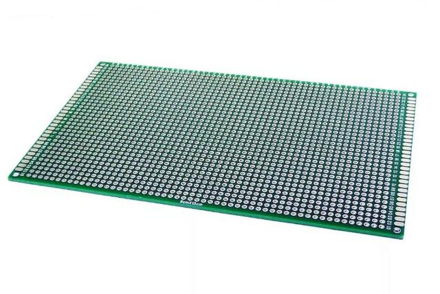 COD-CP121 Placa De Circuito Impresso Dupla Face 9x15 Cm Arduino Automação Robotica
