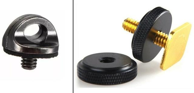 Parafuso 1/4 Para Alça de Câmera / Parafuso Para Sapata e Led