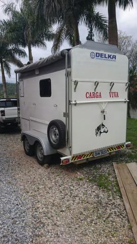 Carretinha trailer para cavalos - Foto 12