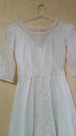 Vestido de Noiva Semi Novo - Foto 3