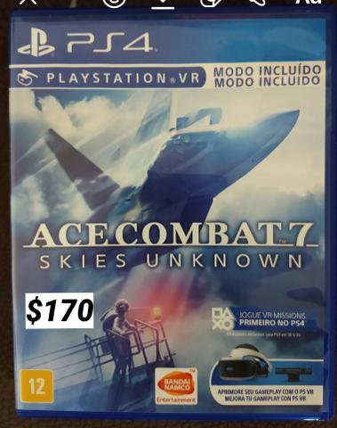 Jogo ace combat 7 ps4 (Dourados MS)