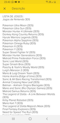 Nintendo 3ds XL 64gb + 300 jogos 3ds & DS & Emuladores - Foto 3