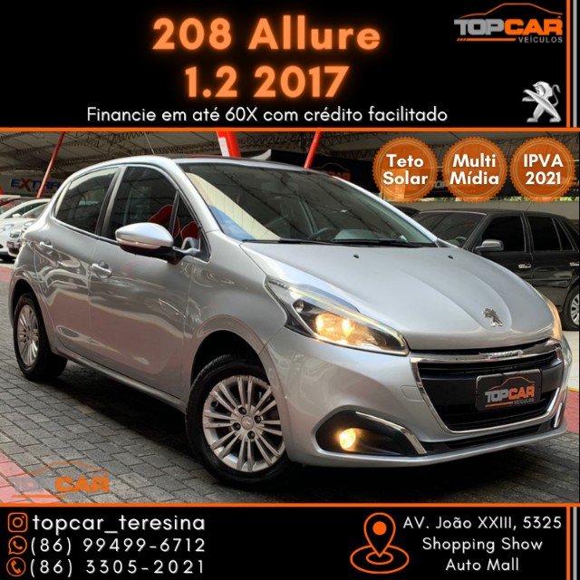 PEUGEOT 208 ALLURE 1.2 2017