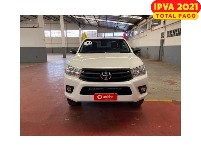 TOYOTA HILUX 2019 2.8 STD 4X4 CD 16V DIESEL 4P MANUAL