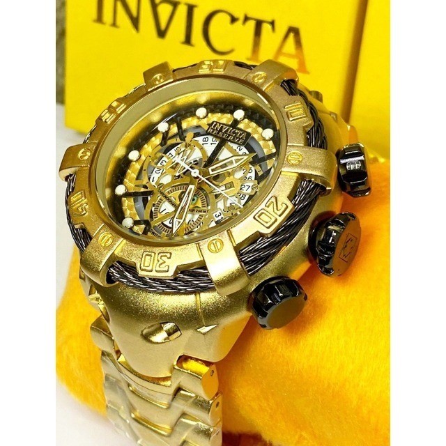 invicta thunderbolt dourado