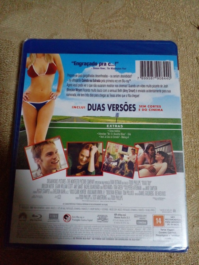 Road Trip Blu-ray (Road Trip: Caindo na Estrada) (Brazil)