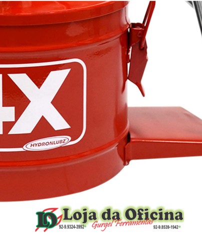 Engraxadeira manual com capacidade de 4 kg - Hydronlubz - Foto 4