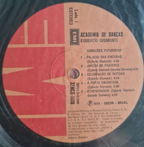 LP Disco Vinil Egberto Gismonti Academia de Danças Capa Dupla - Foto 3