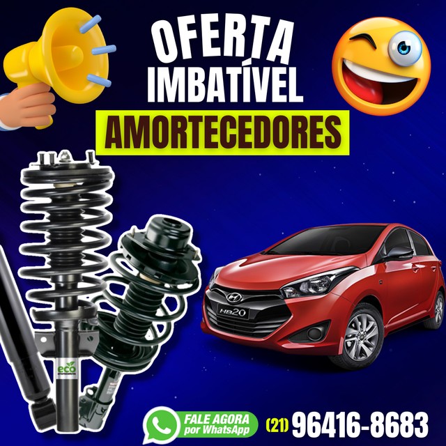 Amortecedor Remanufaturado HB20