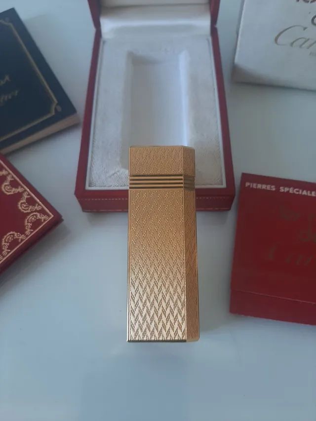 Isqueiro Cartier Vintage - Foto 4
