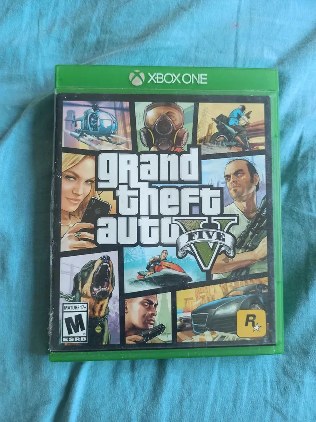 Jogo Original GTA 5 Apenas o Disco 1 Xbox 360