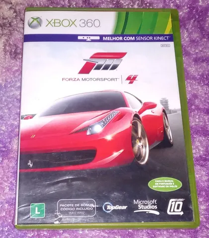 Forza motorsport 4 Xbox 360 original em mídia física - Desconto no