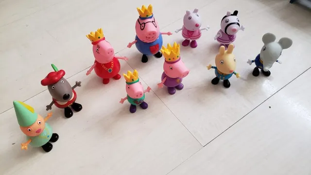 Casa Gigante Da Peppa Pig 55 Cm Com Peppa E George Inclusos - Ri Happy