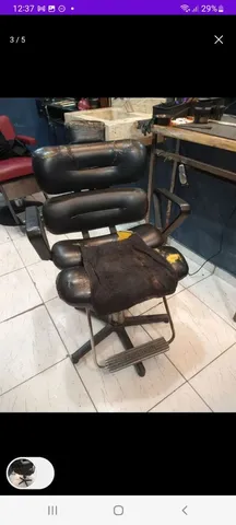 Cadeira de barbeiro ferrante redonda, Cadeira de barbeiro ferrante redonda  , raridade disponível pra venda , adicione no WhatsApp 017991161729, By  Cadeira de barbeiro