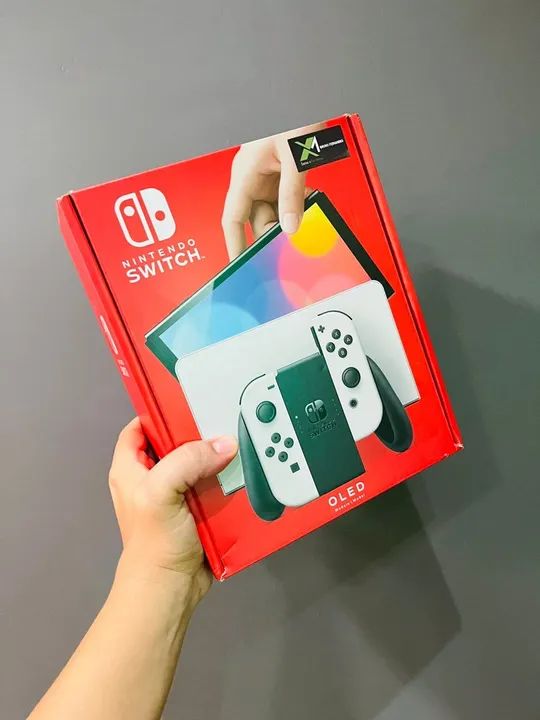 Nintendo switch oled novo 