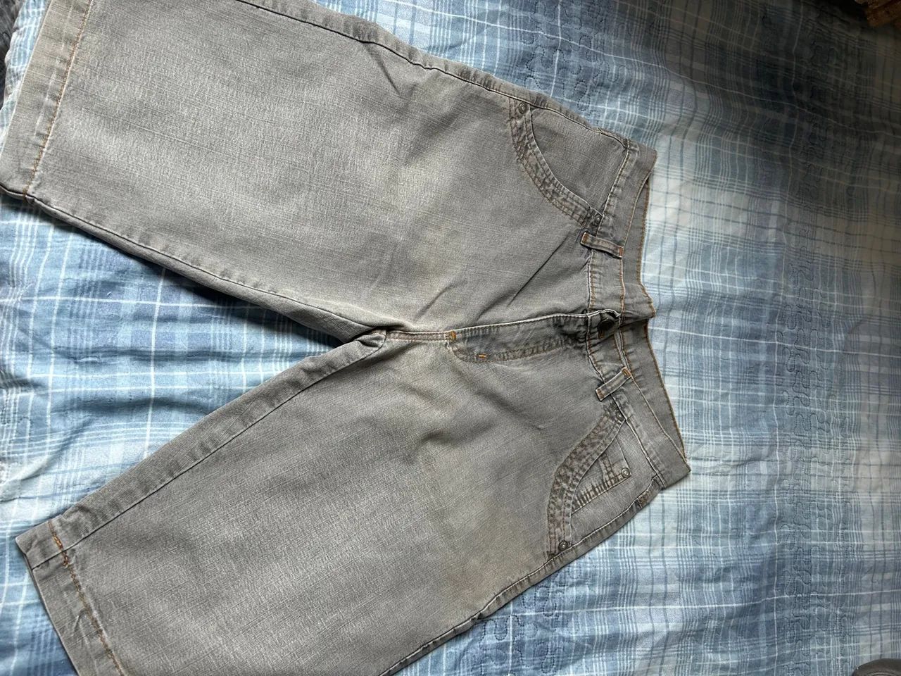 Bermuda jeans tamanho 40 - Foto 3