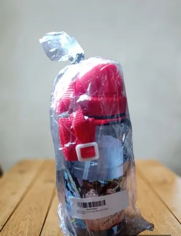 Cantil Plástico com Alça de 500 ml Ralph do Filme Wi Fi Ralph Multicolorido    - Foto 3
