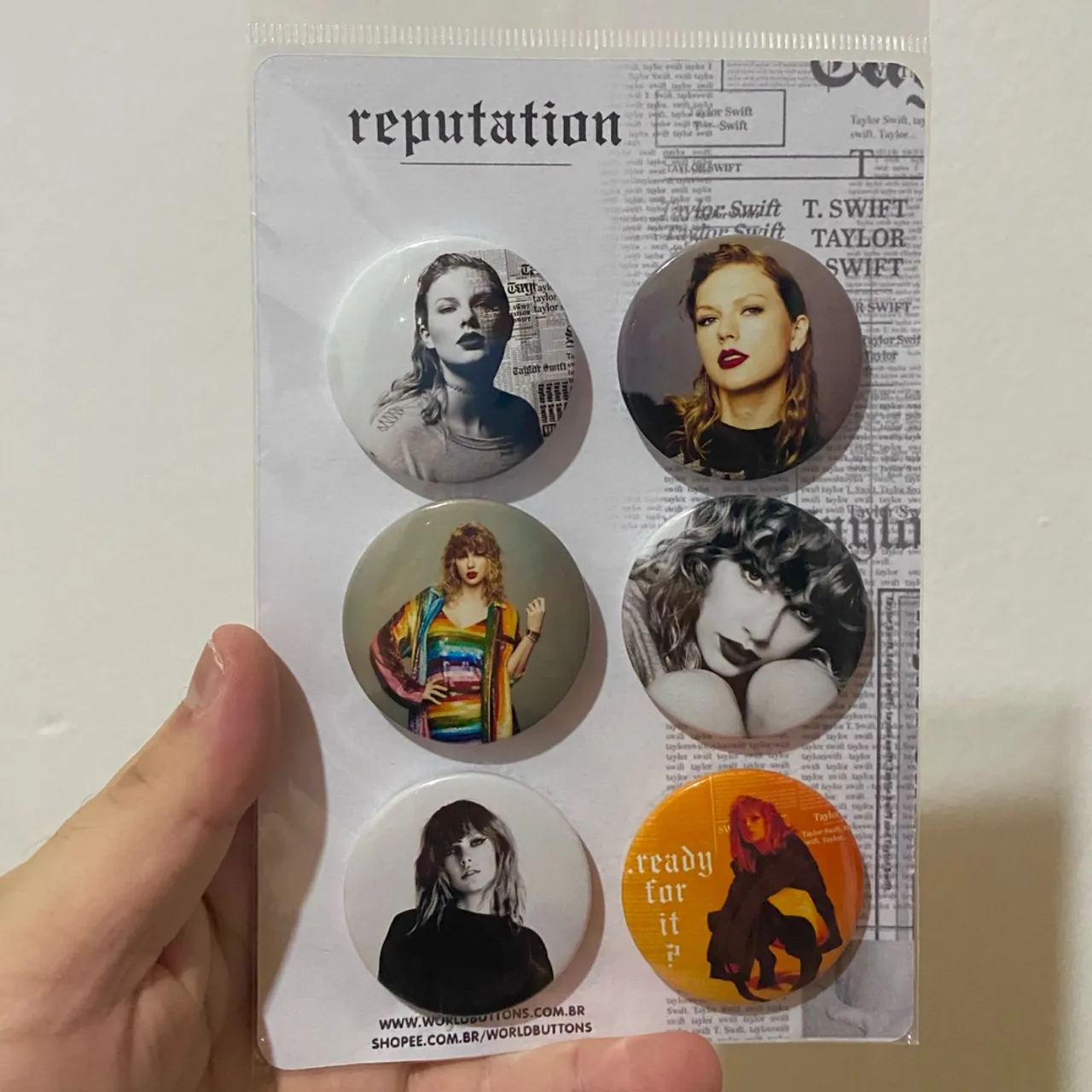 Bottons Taylor Swift Reputation