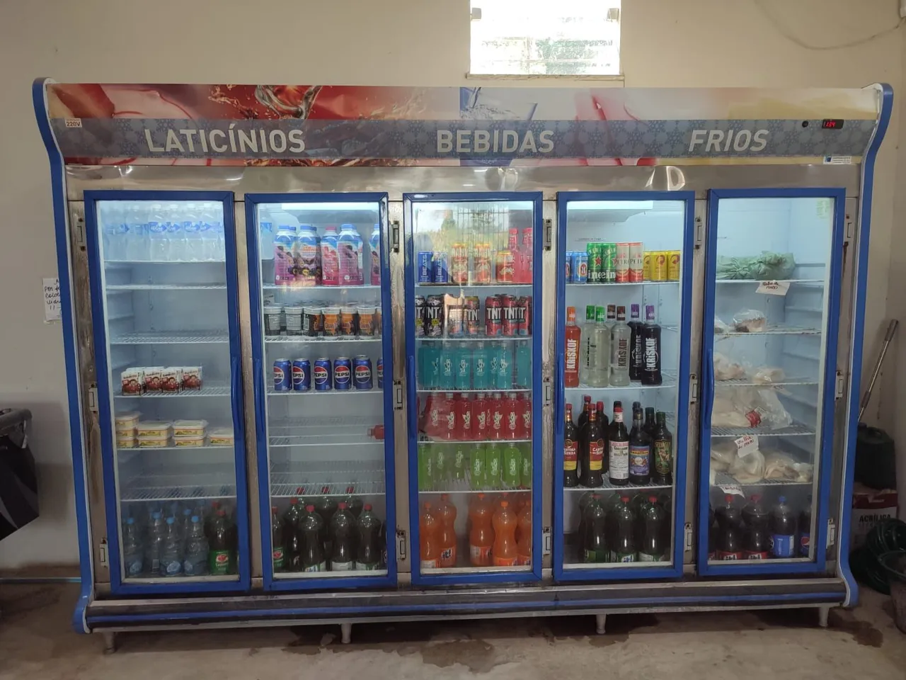 Geladeira Expositora 5 Portas 220v