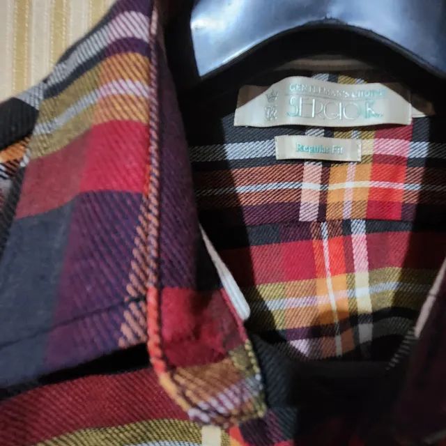Camisa Sergio K Xadrez Marrom [Nova] - Foto 3