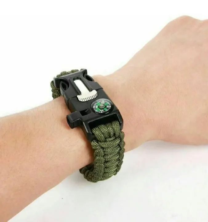 Pulseira militar paracord - Foto 2