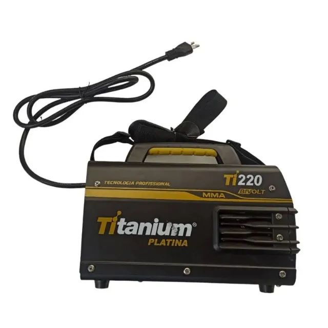 Maquina Inversora de Solda MMA Ti220 Bivolt Titanium - Foto 4