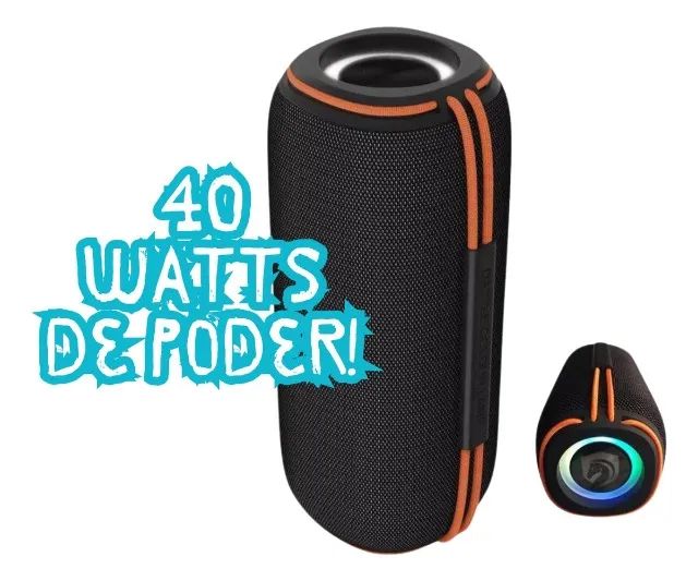 Caixa Som H'maston Tn22 Estéreo Hi-fi Duplo Ipx6 40w - Foto 6