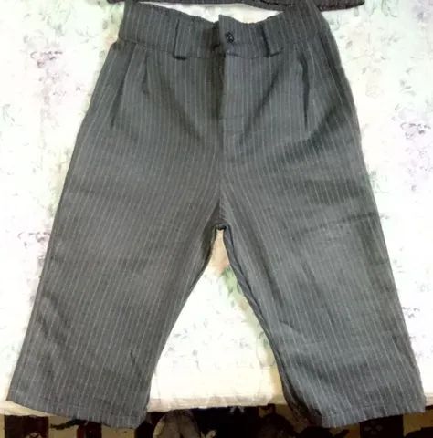 TERNINHO E CALÇA N°3. MASC. (CIA DOS SONHOS). USADO - Foto 4