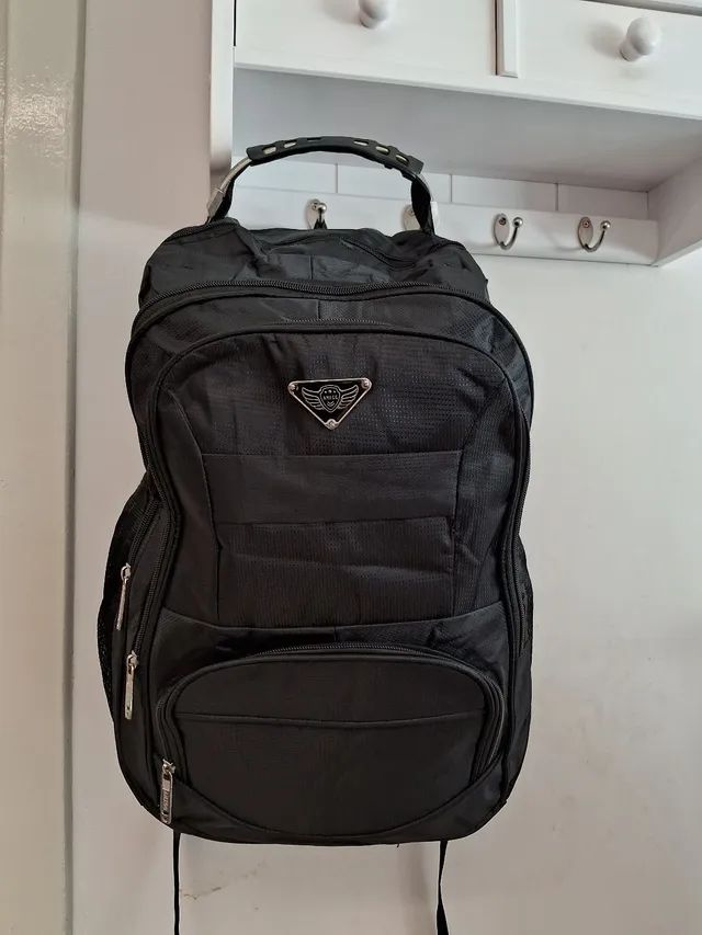 Mochila Grande Reforçada 4 bolsos + 2 Laterais  - Foto 3