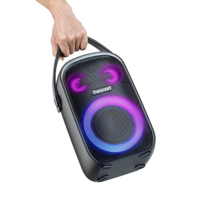 Caixa de som Bluetooth 60w com Microfone  - Tronsmart Halo 100 - Lacrado - Foto 2