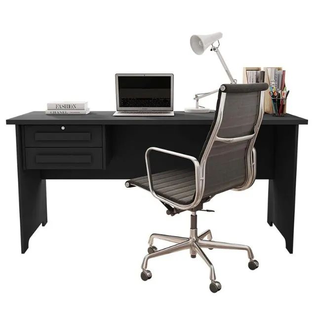 ESCRIVANINHA MESA DE COMPUTADOR 1.60m GRANDE ALTO PADRÃO = FRETE + MONTAGEM GRÁTIS!! - Foto 6