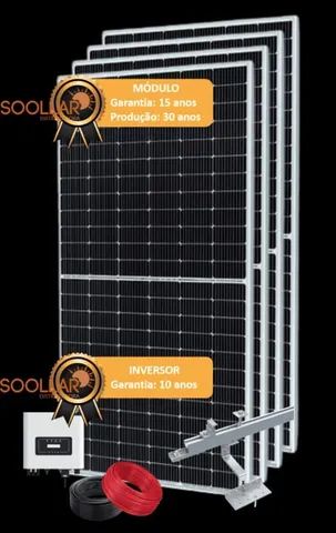 Kit de energia solar Fotovoltaico  - Foto 6