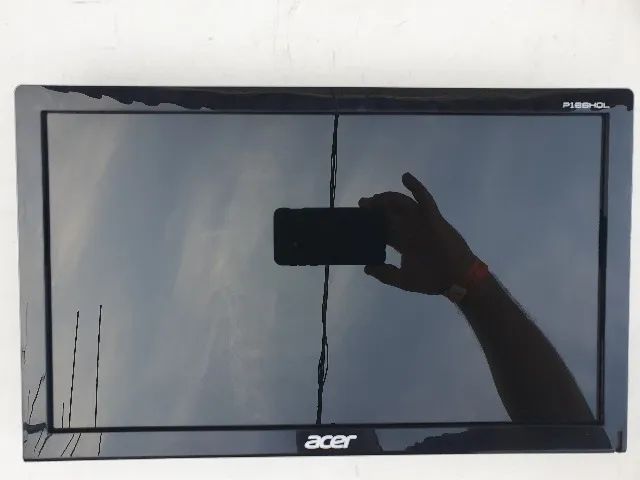 MONITOR ACER LED 15.6 POLEGADAS LCD WIDESCREEN P166HQL ?SEM BASE? - 79,00 - Foto 2