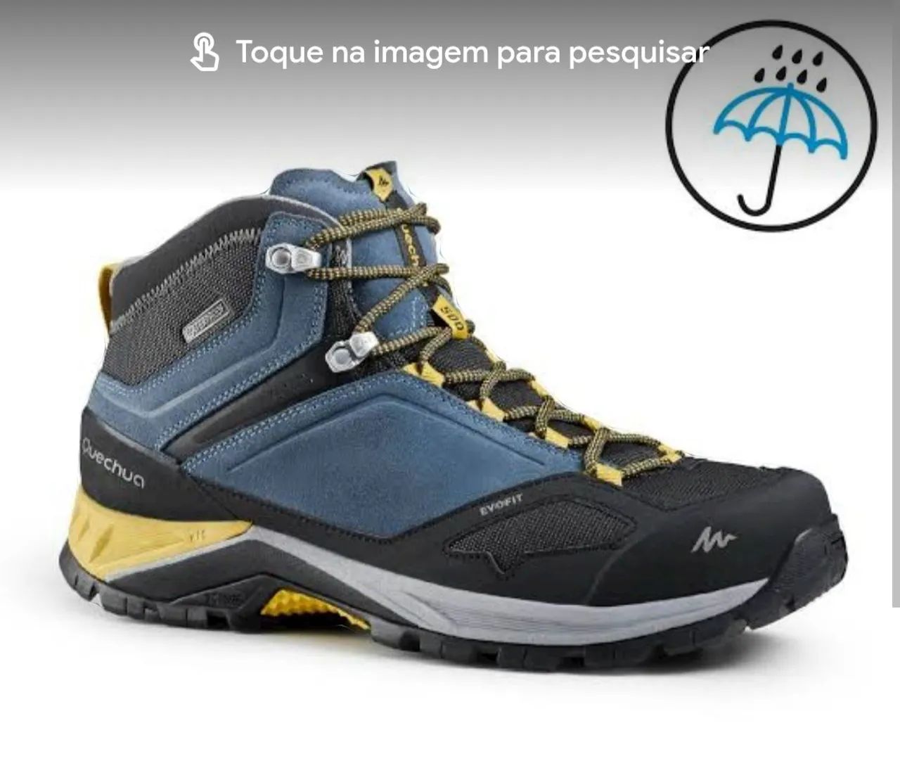 Bota de Trilha Forclaz Waterproof