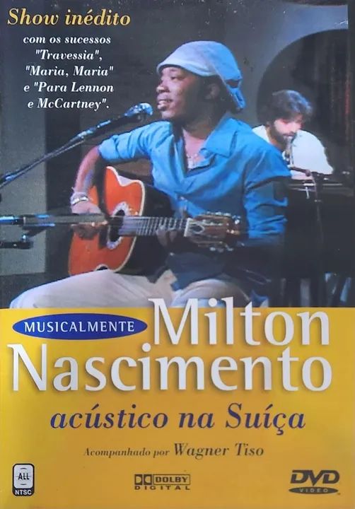 DVD Milton Nascimento Acústico na Suíça