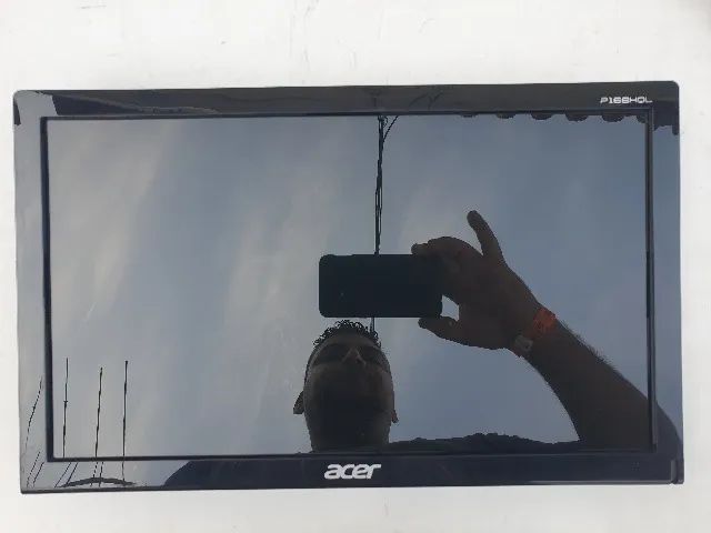 MONITOR ACER LED 15.6 POLEGADAS LCD WIDESCREEN P166HQL ?SEM BASE? - 79,00