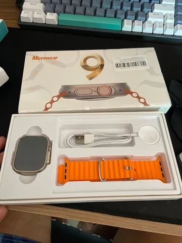 LANÇAMENTO: IWO Ultra 9 (U9) - ORIGINAL da MICROWEAR (COM BÚSSOLA E GPS) - Foto 5