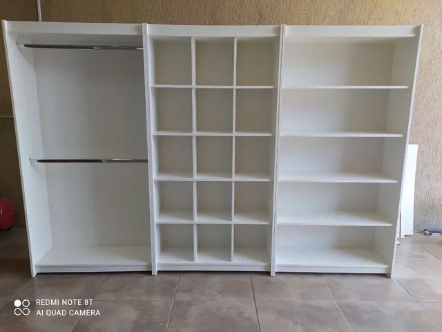 PRATELEIRA COLMEIA CABIDEIRO CLOSET KIT COMPLETO 