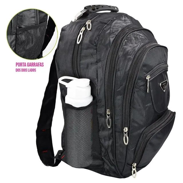 Mochila de cabo de Aço para Estudante Notebook  - Foto 3