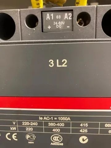 Contator Tripolar Af750-30 - Abb - Foto 4
