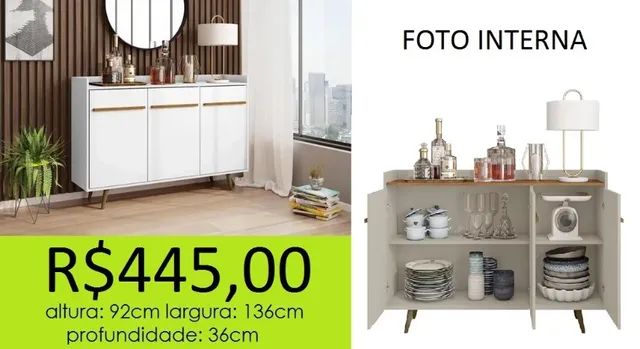 Aparador buffet a pronta entrega - Foto 2