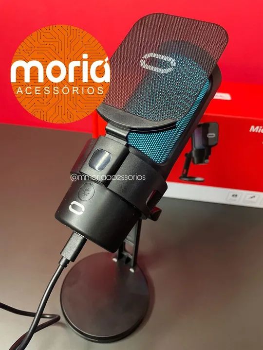 Microfone Gamer Condensador de Mesa   - Foto 2