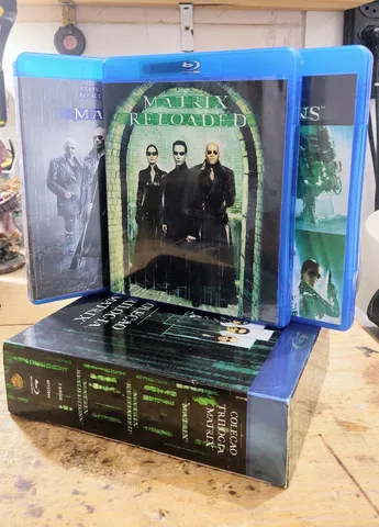 Box trilogia Matrix blu-ray