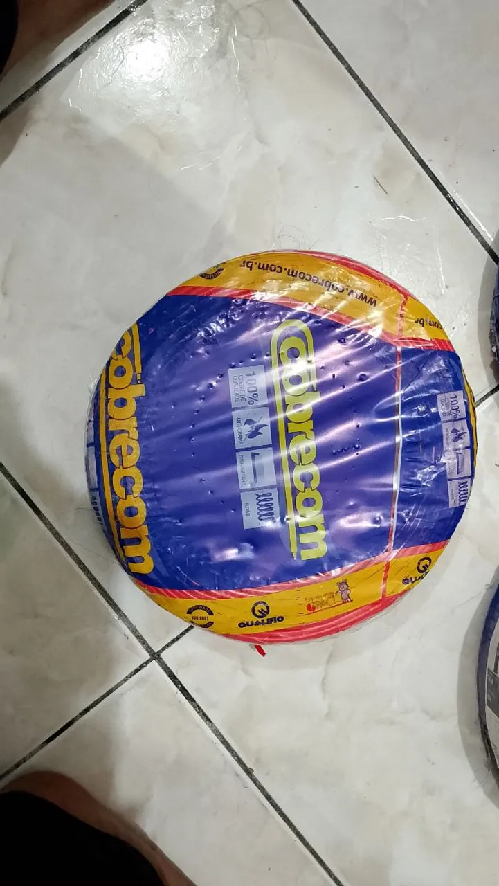 Cabo Elétrico 100% Cobre - Cobrecom