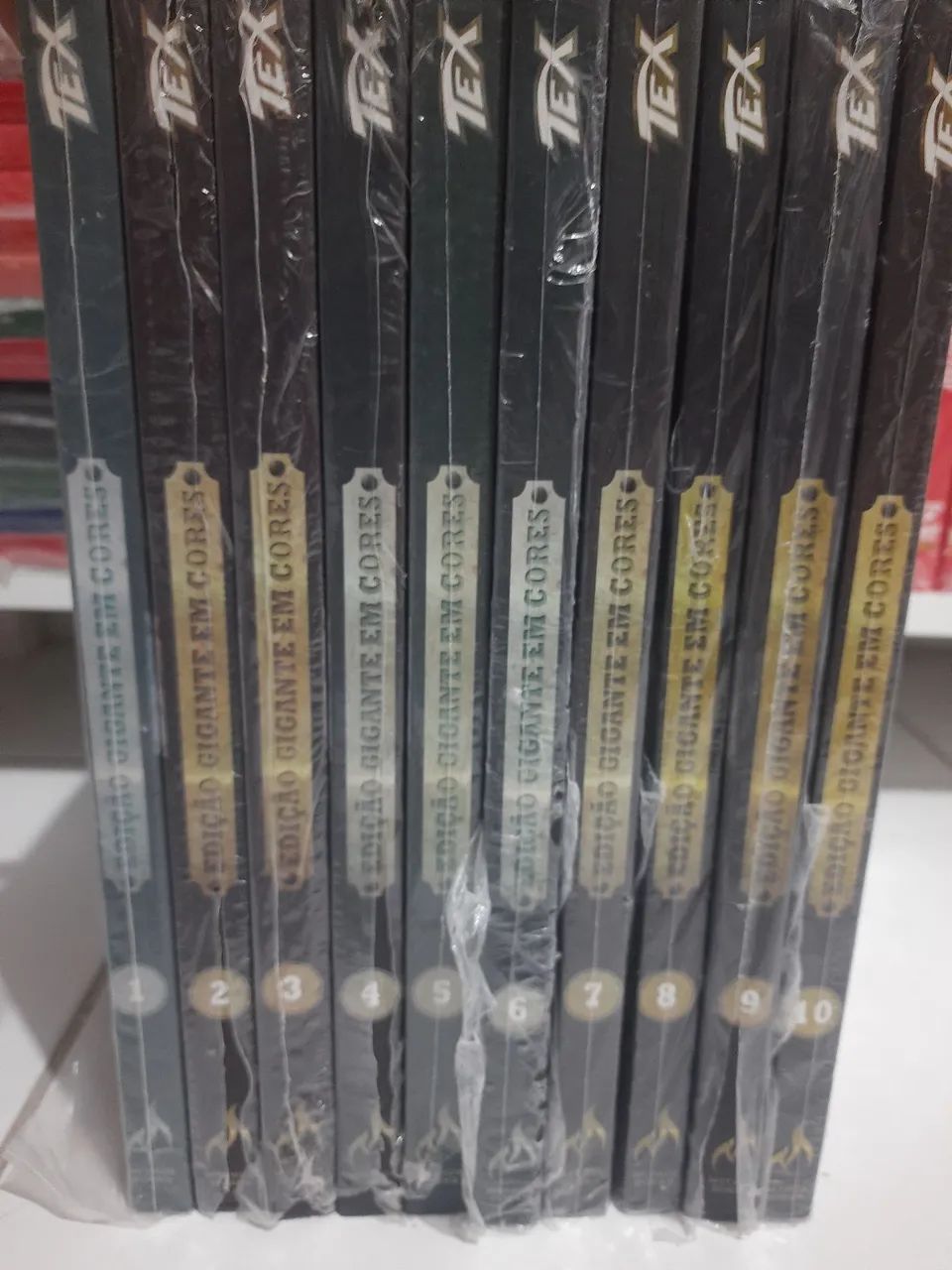 Tex edição Gigante - Mythos 10 volumes