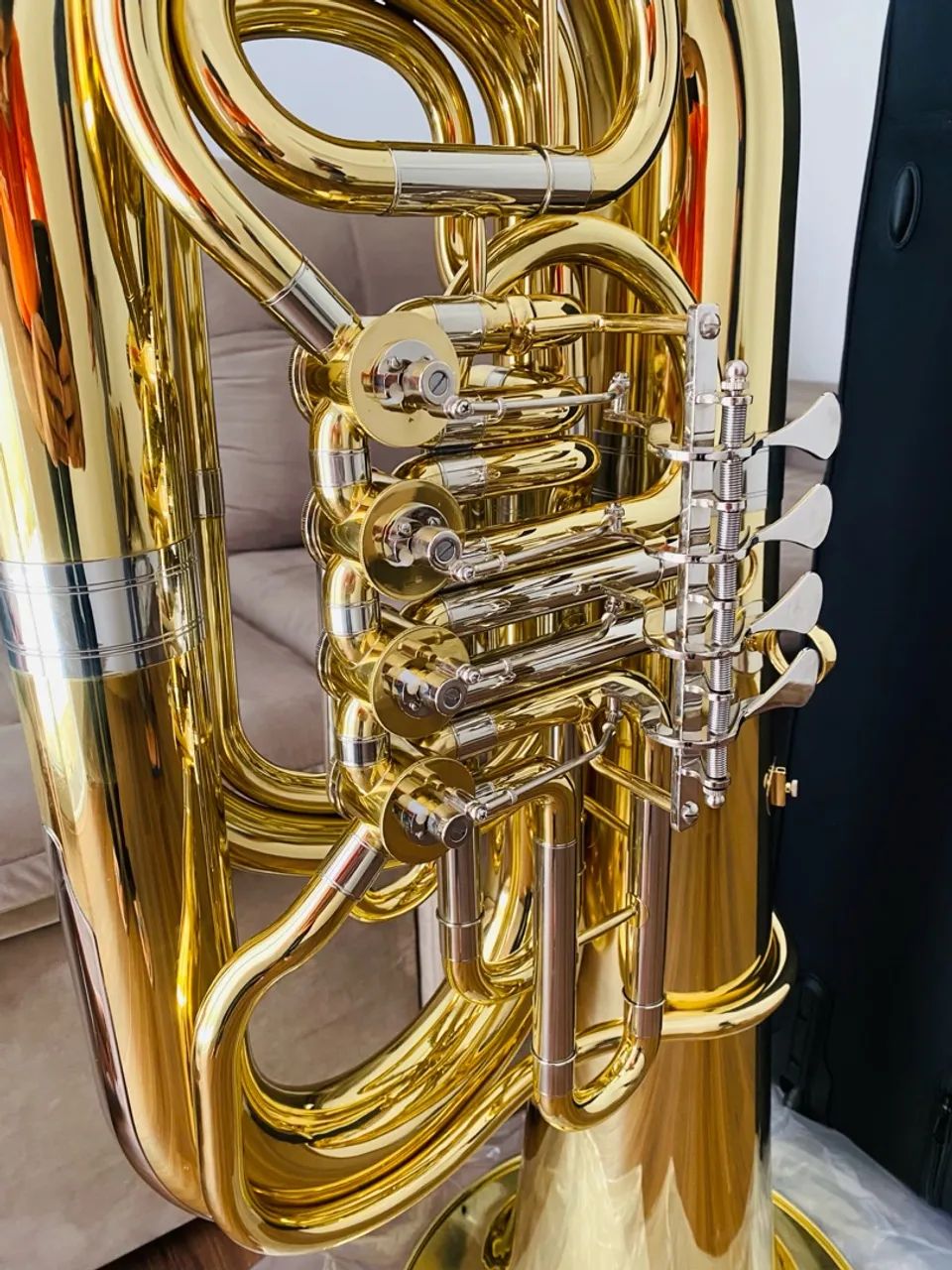 Tuba 4/4 HBB-200L NOVA 4 rotores 19mm calibre COM GARANTIA - Foto 5